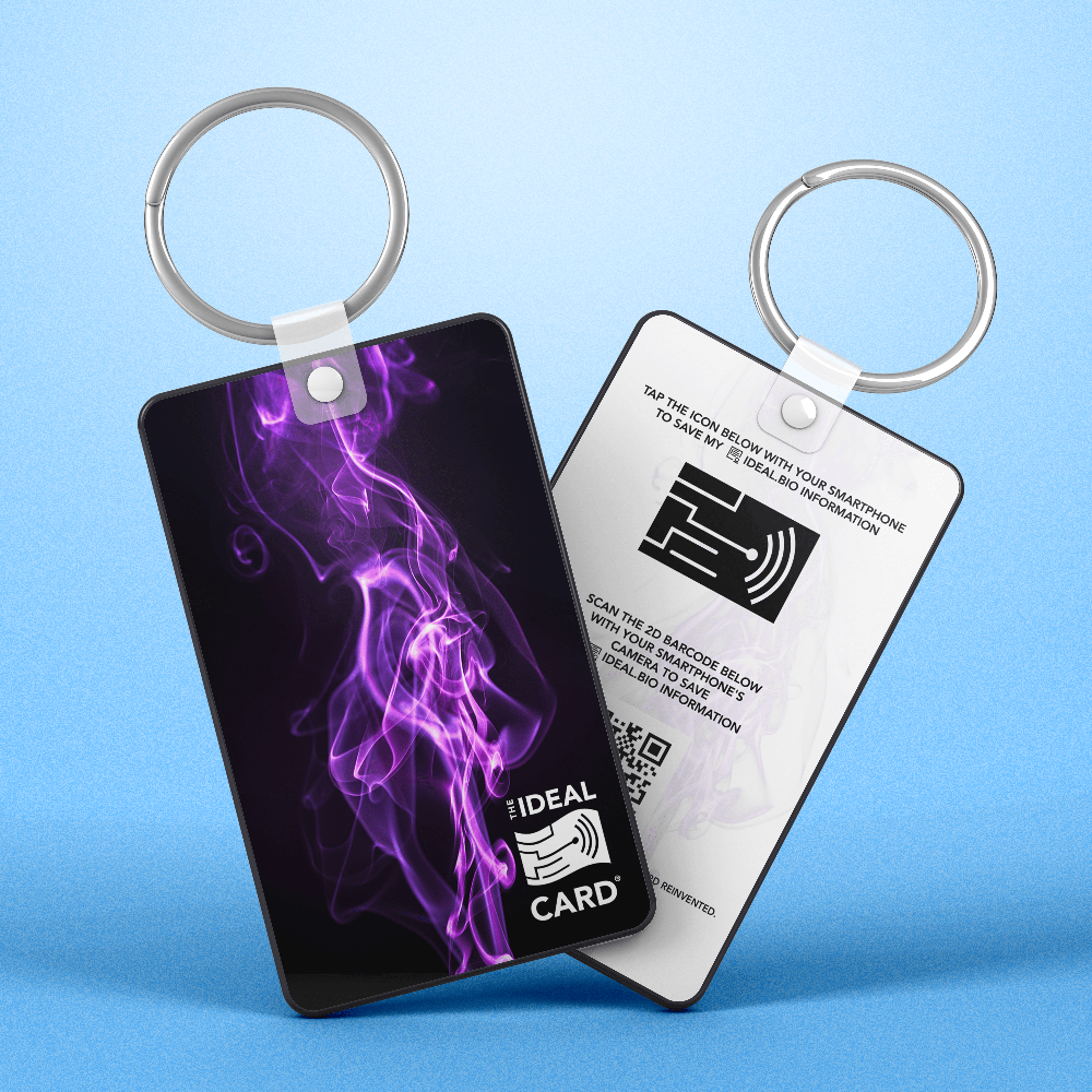 Black Plastic Key Holder