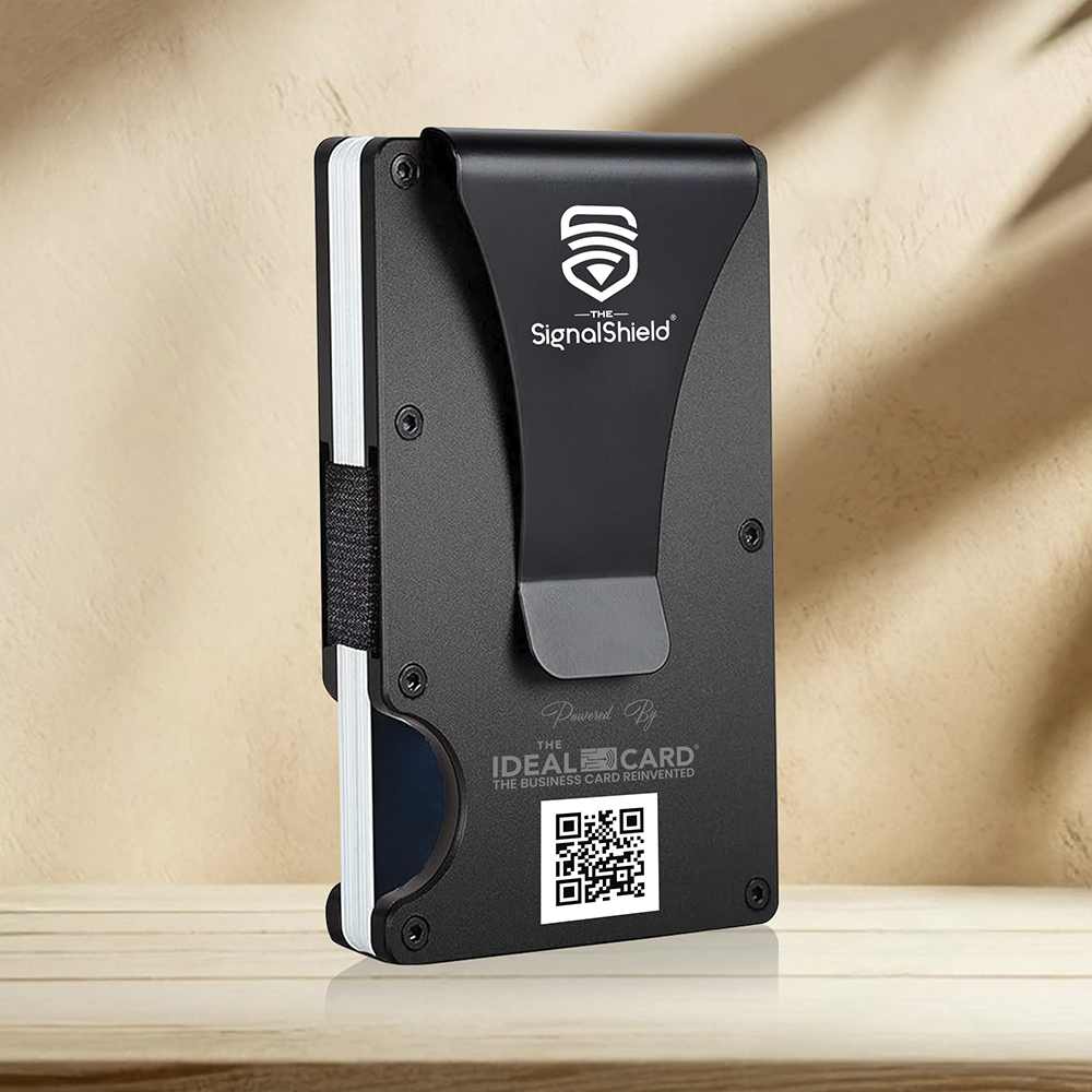 Black Wallet & Money Clip