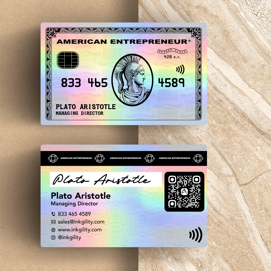 American Entrepreneur (Silver Holographic Edition)